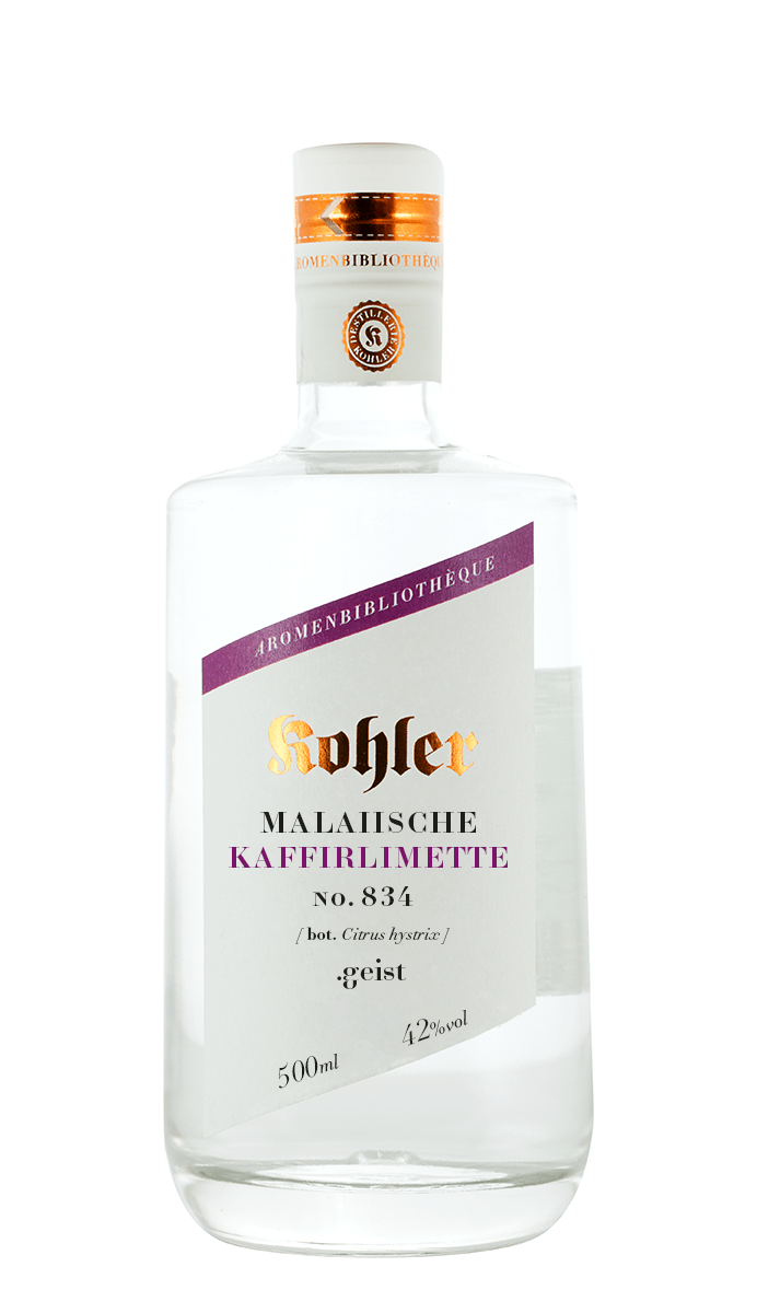 Malaiische Kaffirlimette .geist 42%vol - Destillerie Kohler - Aromenbibliothéque