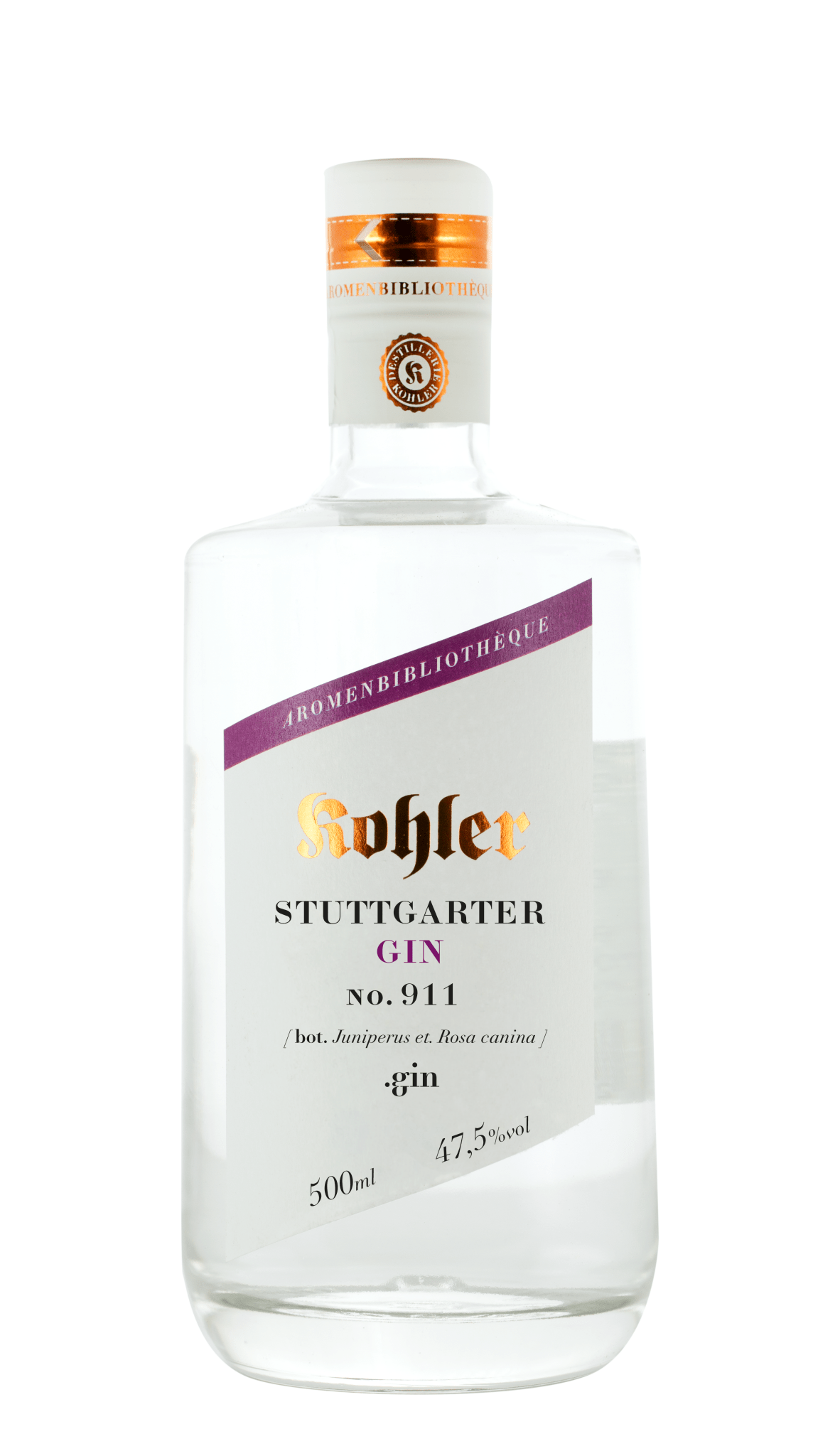 Stuttgarter Gin »Distillers Cut« .gin 61%vol - Destillerie Kohler - Aromenbibliothéque